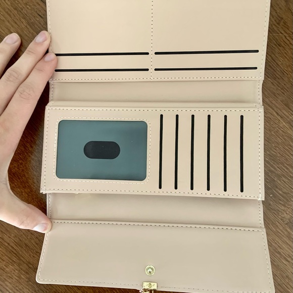 Pale Pink Clutch/Wallet - Picture 2 of 4